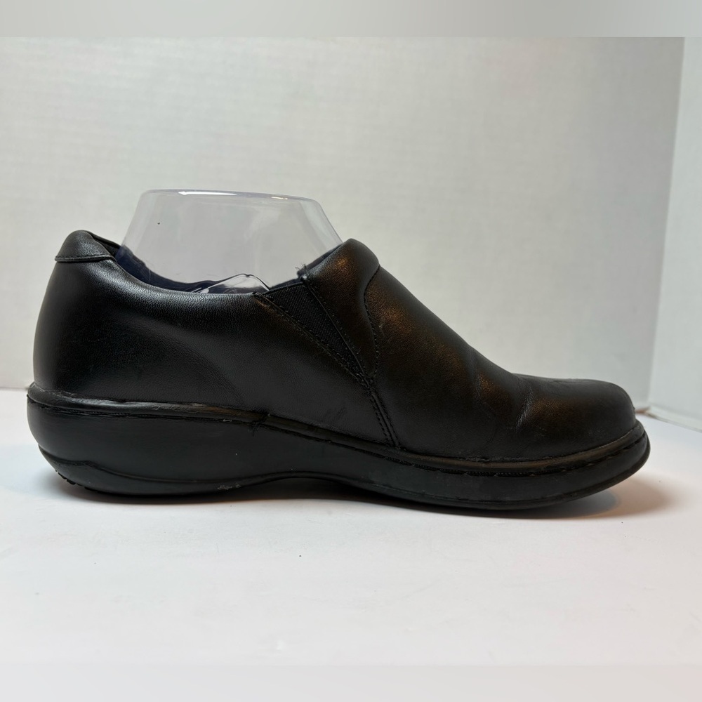 Spring Step Professional Beckham black leather loafers oil & skid resistant 8W - Picture 5 of 11